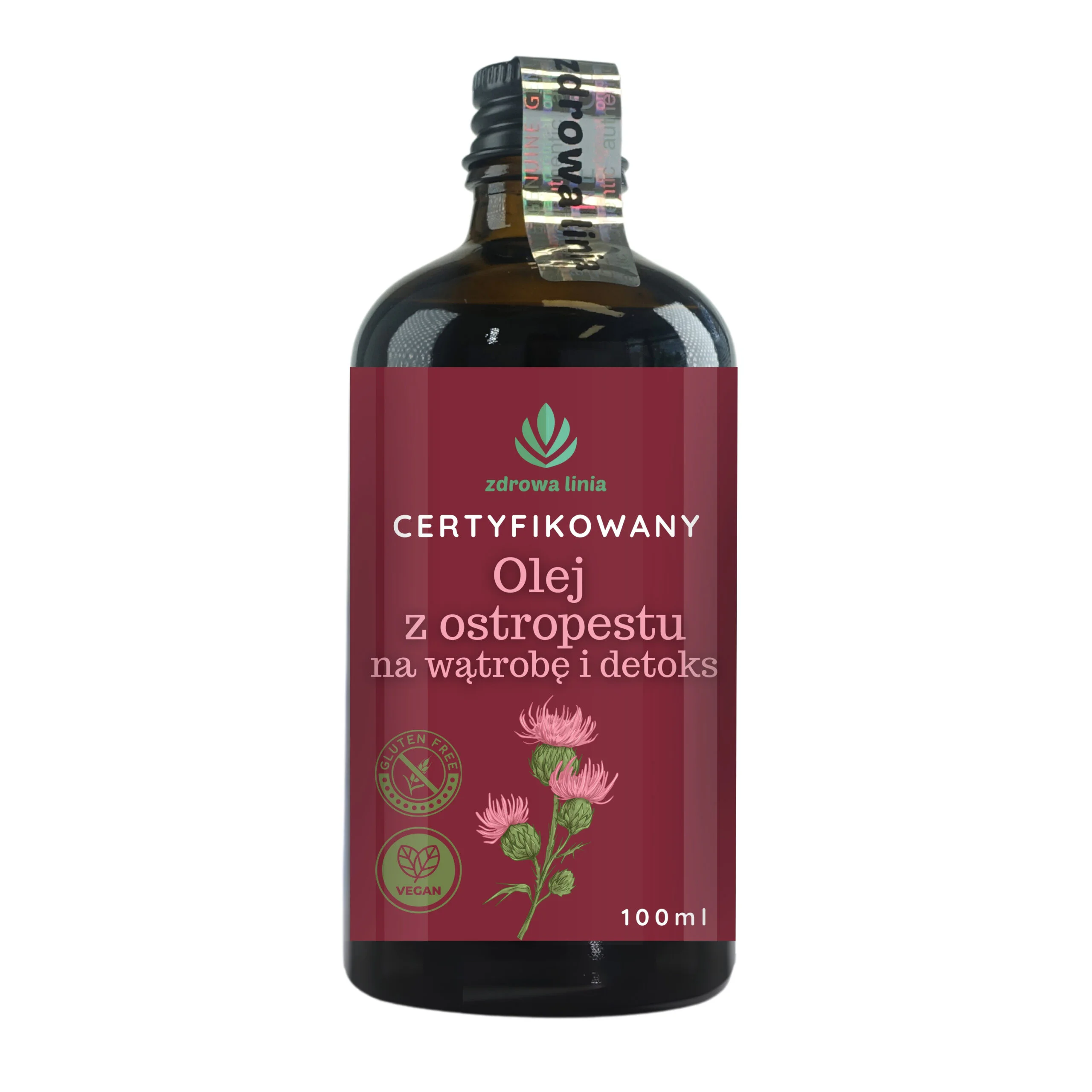 Certyfikowany olej z ostropestu tłoczony na zimno 100 ml - obrazek 8