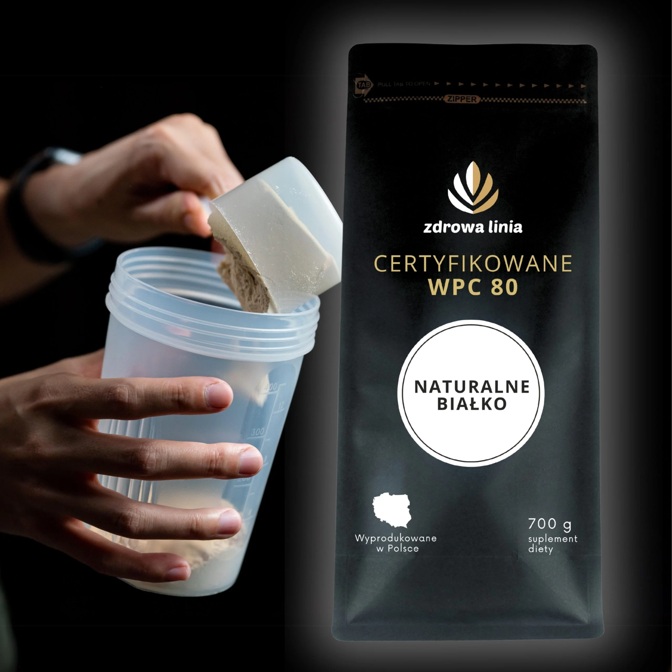 Certyfikowane Białko WPC 80 opakowanie 700 g - obrazek 3