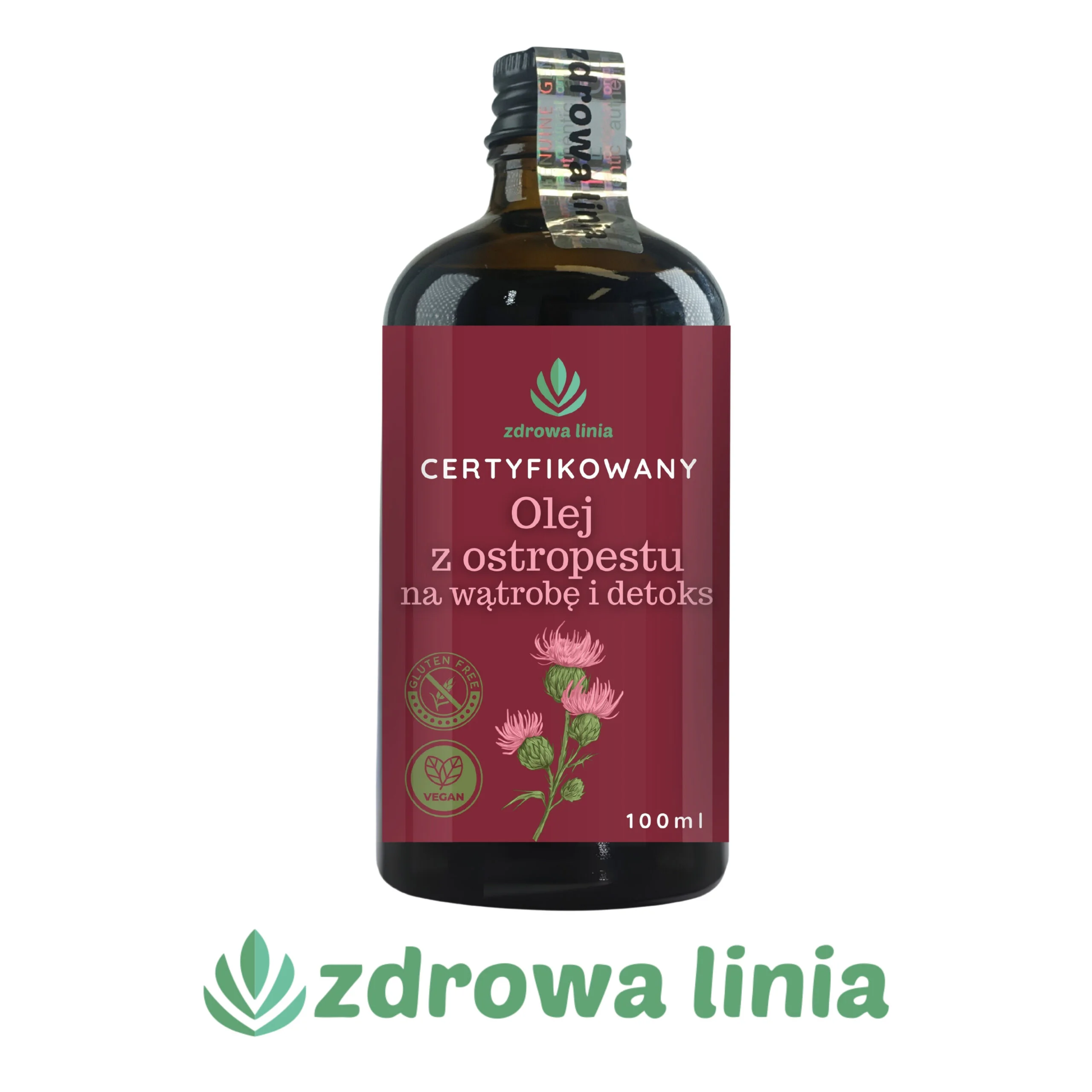 Certyfikowany olej z ostropestu tłoczony na zimno 100 ml - obrazek 9