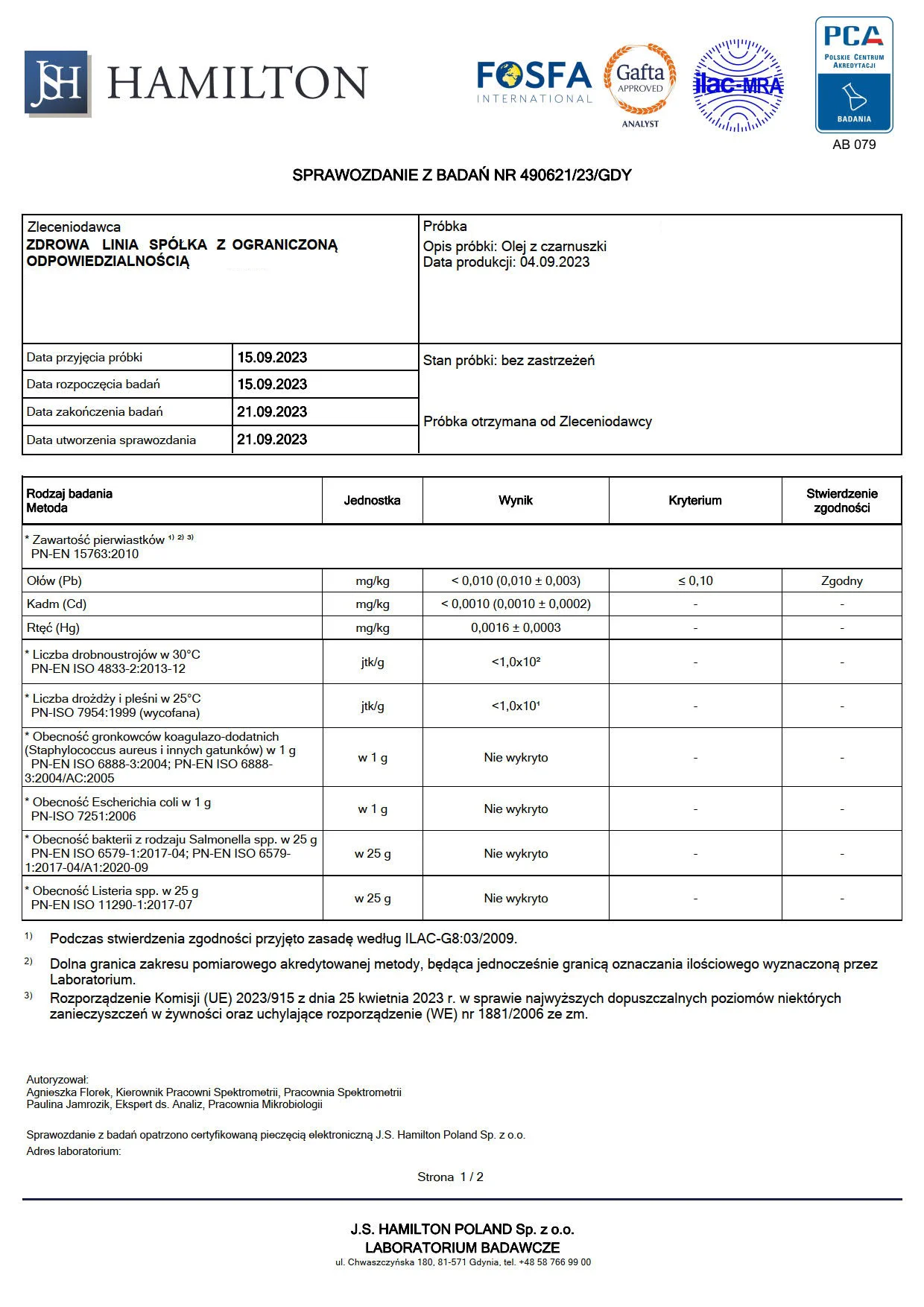 Olej z czarnuszki dla dzieci 250 ml - obrazek 2