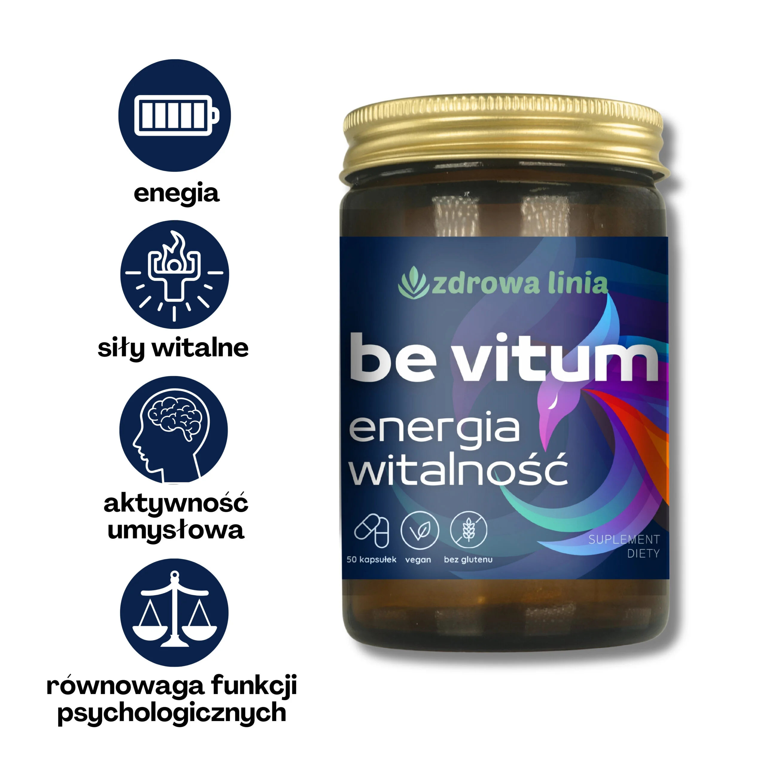 Be vitum 50 kapsułek vegan - obrazek 2
