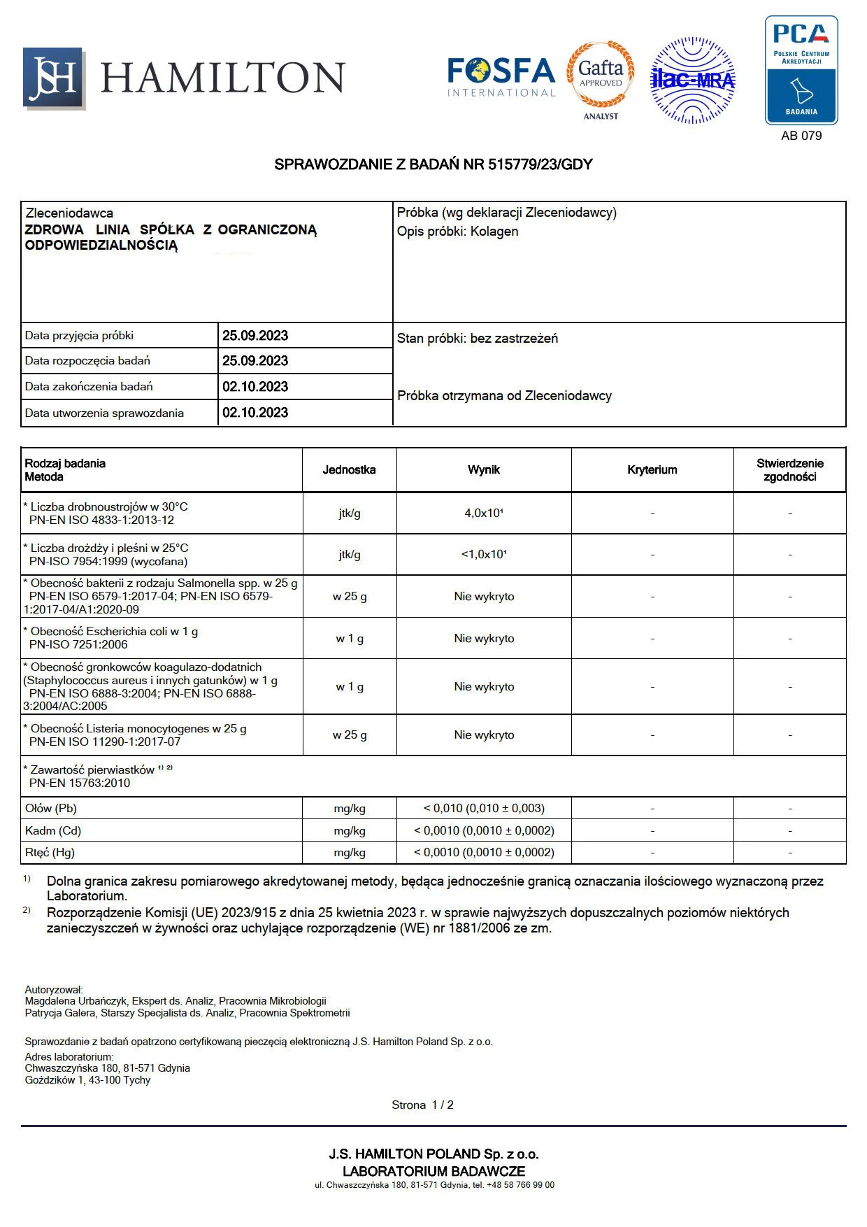 Certyfikowany Collagen - obrazek 6