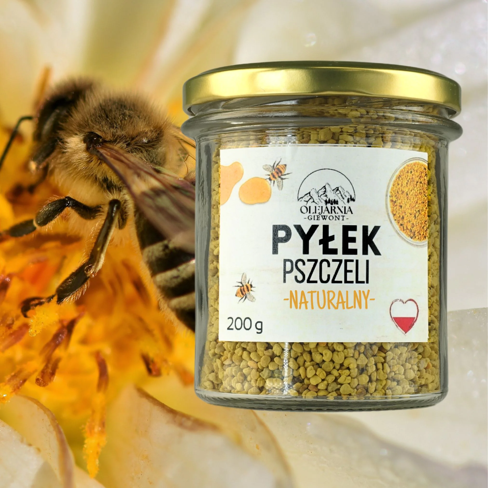 Naturalny Pyłek Pszczeli Olejarnia Giewont - obrazek 6