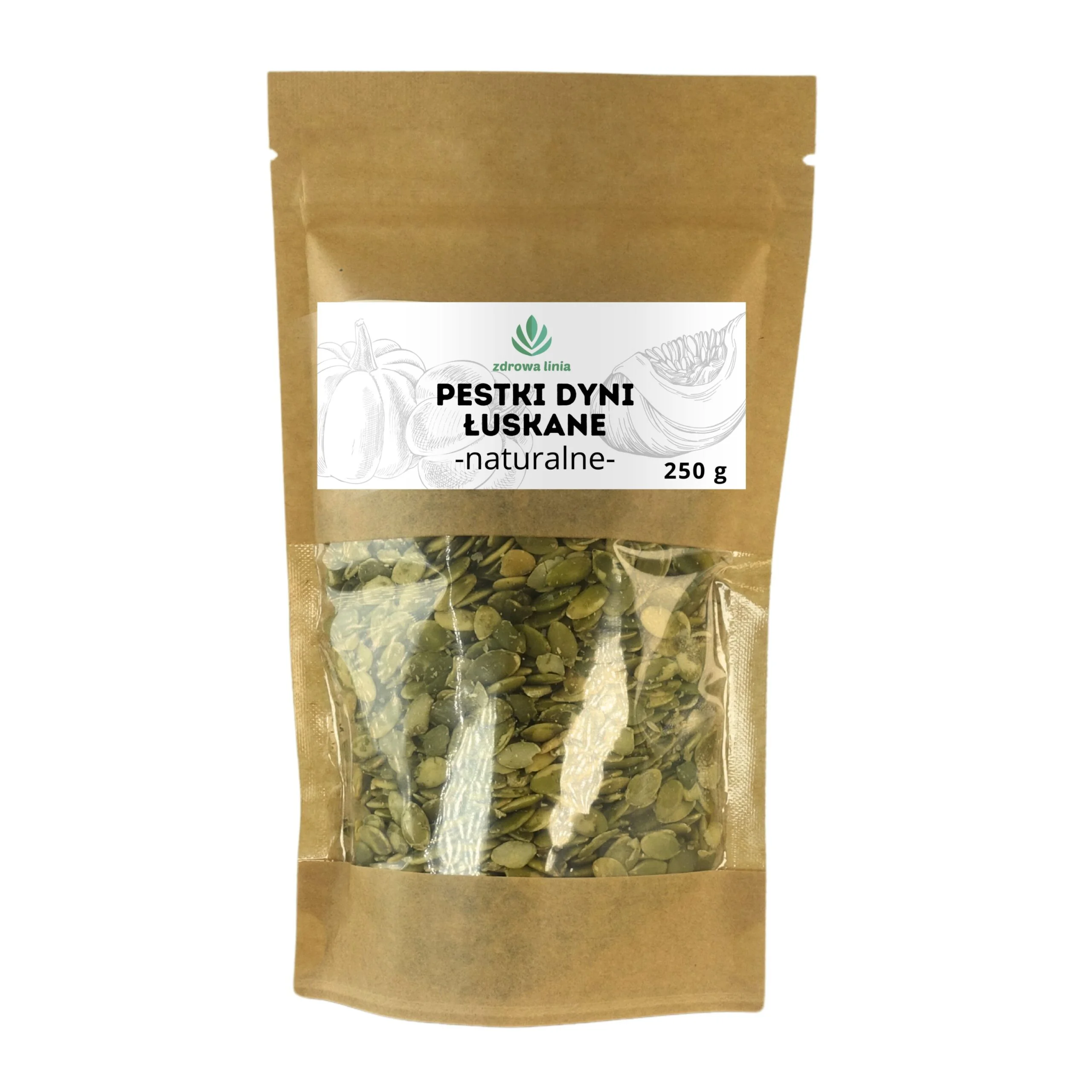 Pestki Dyni PREMIUM łuskane naturalne bez GMO - obrazek 2