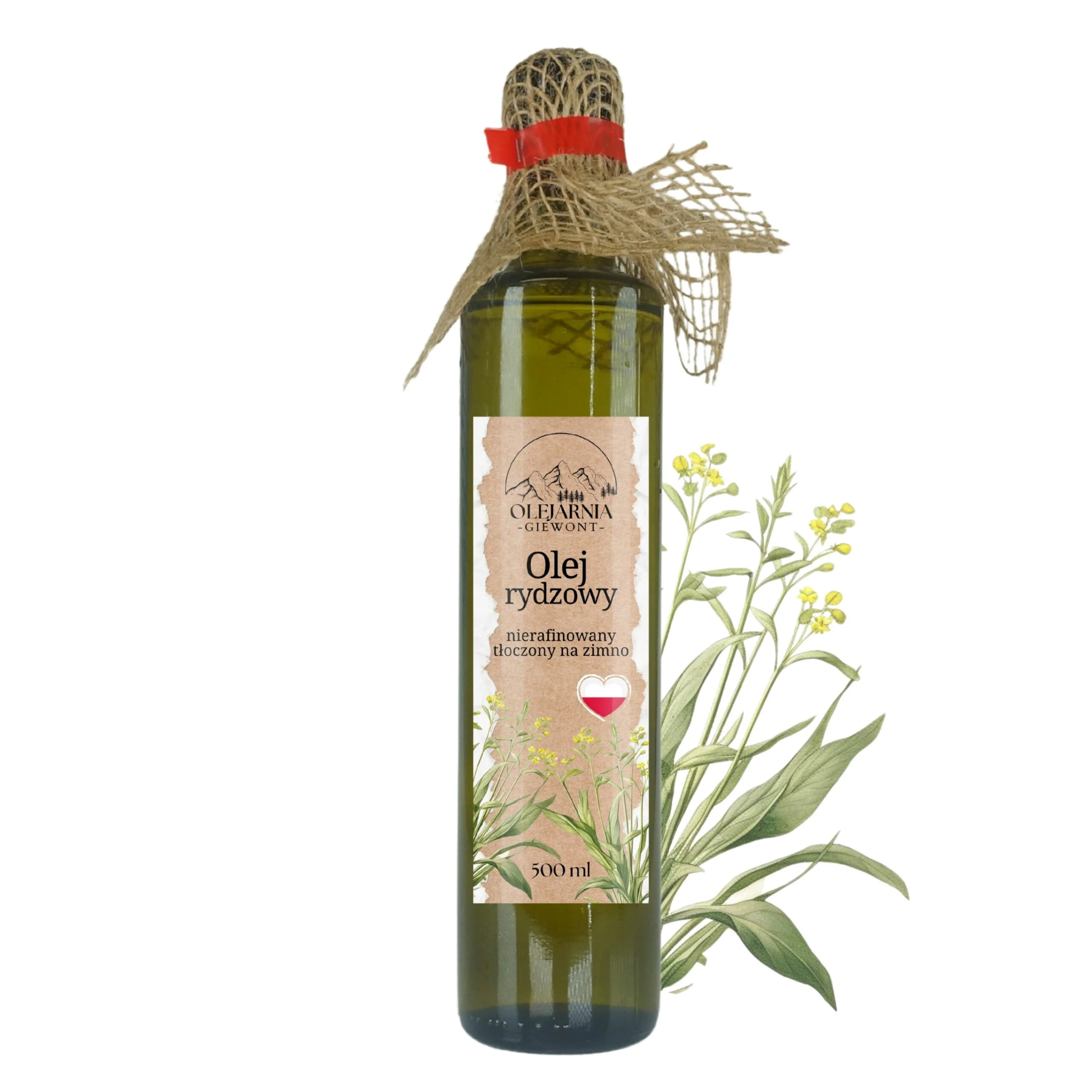 Olej rydzowy 500 ml Olejarnia Giewont - obrazek 8