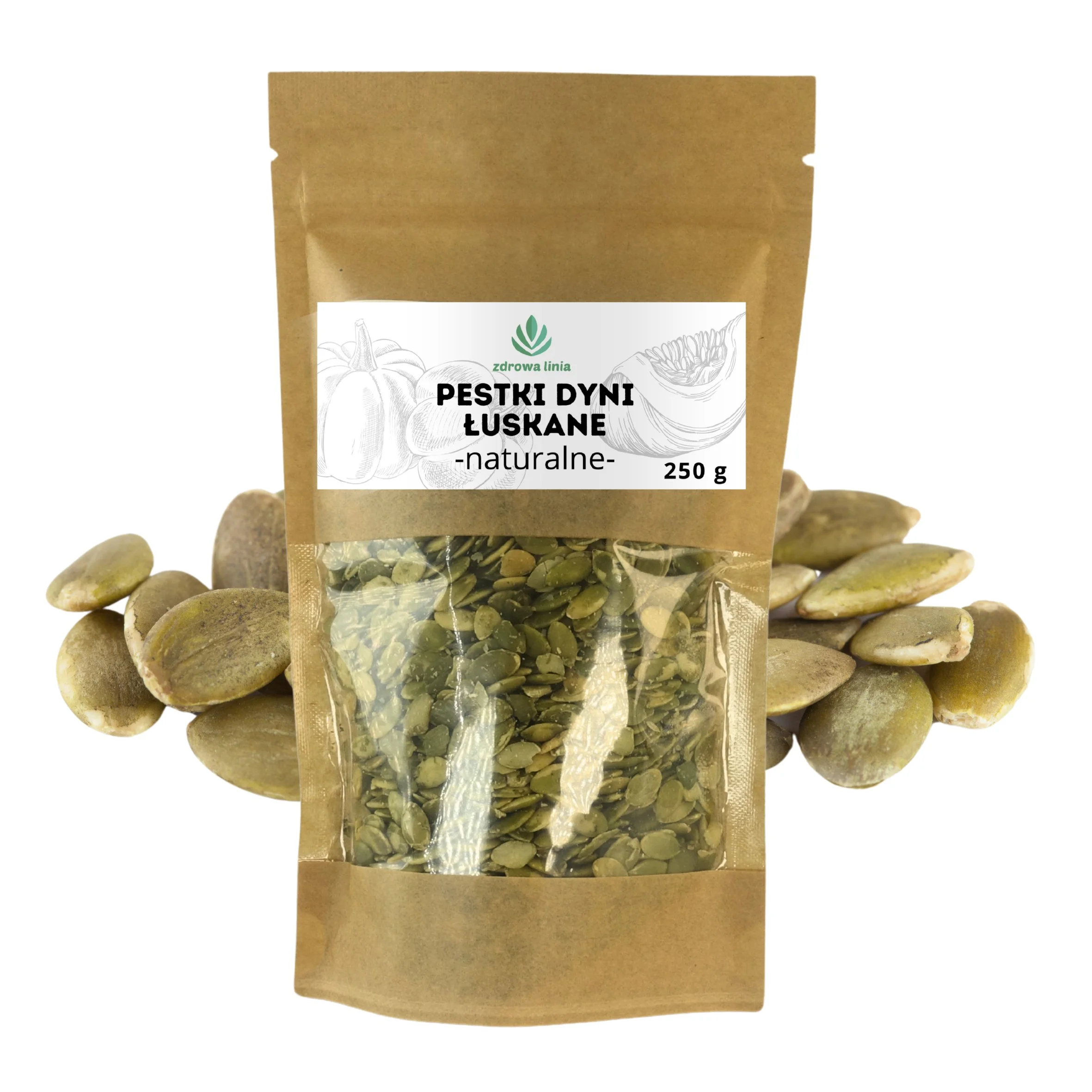 Pestki Dyni PREMIUM łuskane naturalne bez GMO - obrazek 3