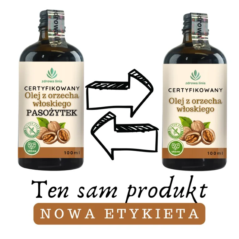 Certyfikowany olej z orzecha włoskiego tłoczony na zimno 100 ml - obrazek 7