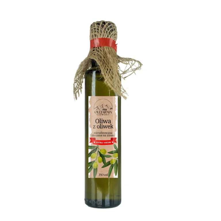 Oliwa z oliwek extra virgin 250 ml Olejarnia Giewont - obrazek 7