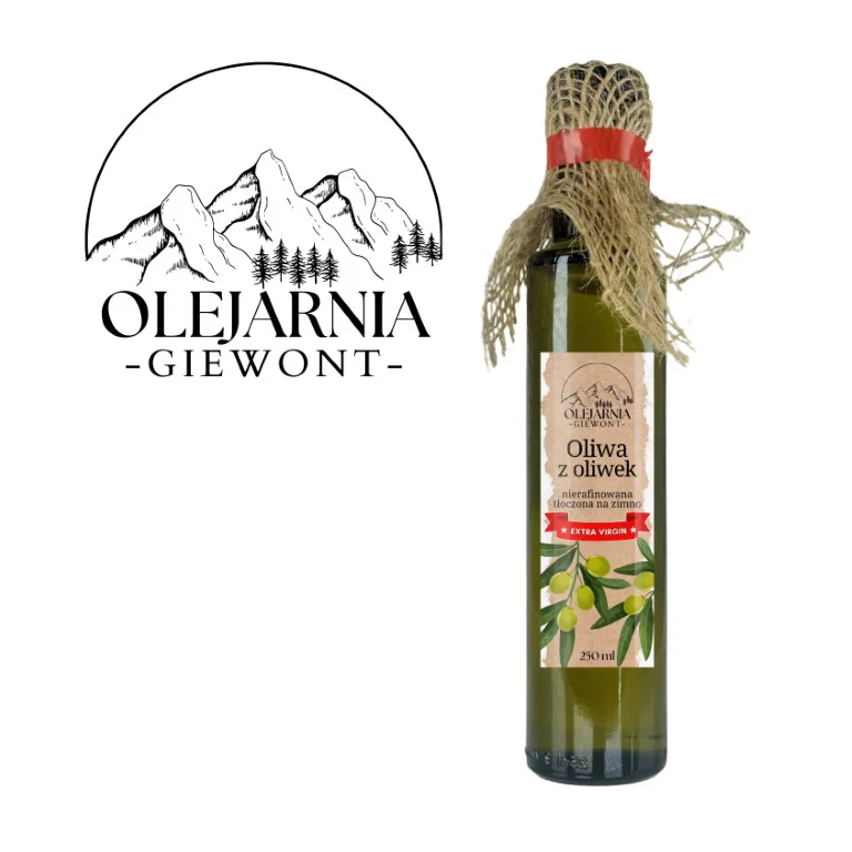 Oliwa z oliwek extra virgin 250 ml Olejarnia Giewont - obrazek 8