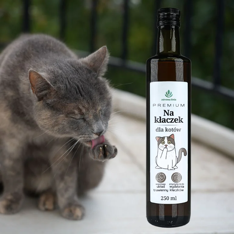 Na kłaczek dla kotów jakość Premium 250 ml - obrazek 8