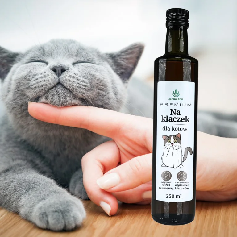 Na kłaczek dla kotów jakość Premium 250 ml - obrazek 3