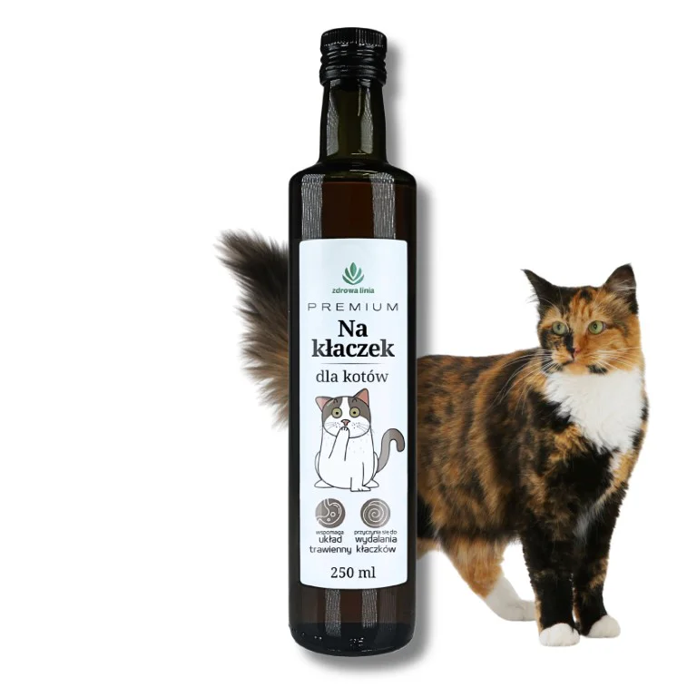 Na kłaczek dla kotów jakość Premium 250 ml - obrazek 6