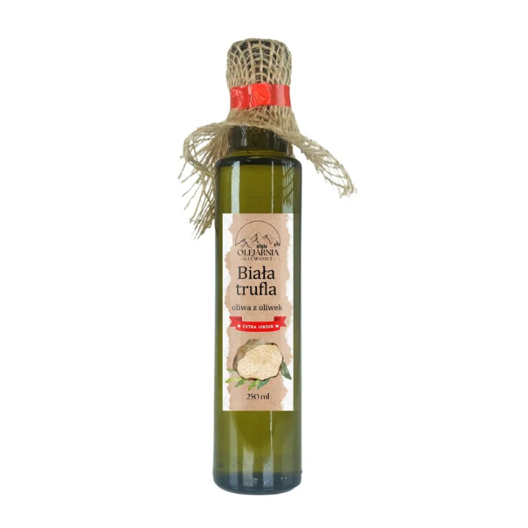 Biała Trufla oliwa z oliwek extra virgin 250 ml Olejarnia Giewont - obrazek 3