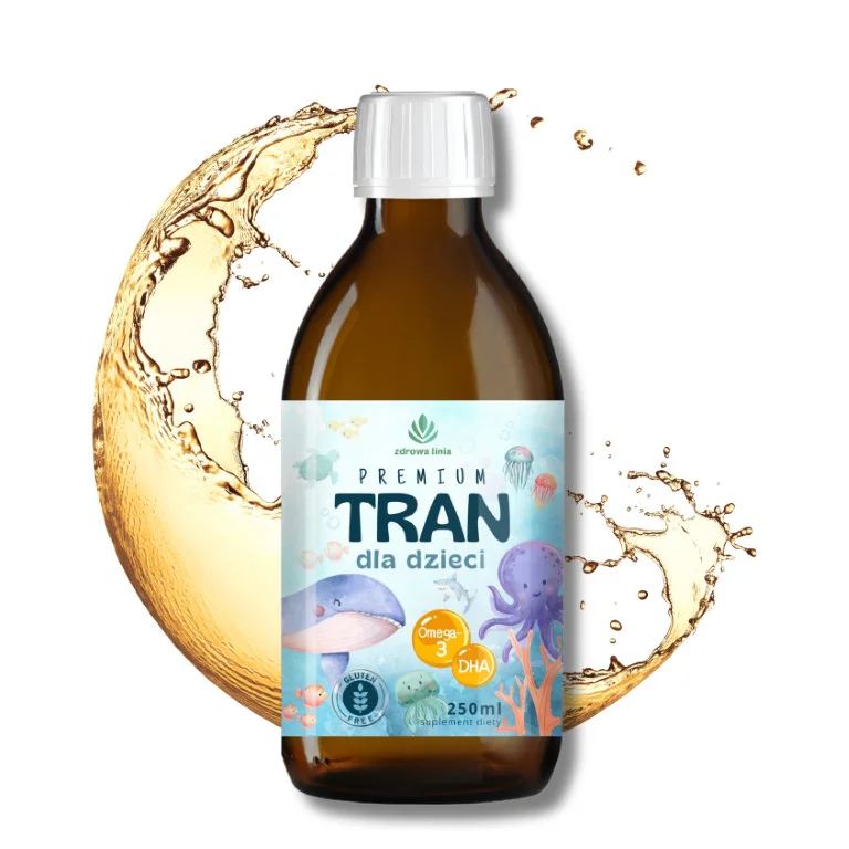 Premium Tran dla dzieci 250 ml - obrazek 3