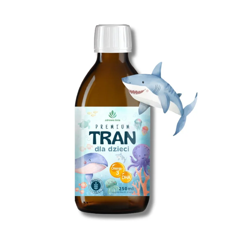 Premium Tran dla dzieci 250 ml - obrazek 4