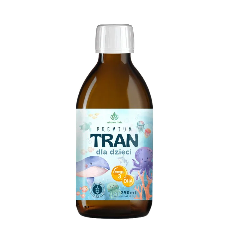 Premium Tran dla dzieci 250 ml - obrazek 2