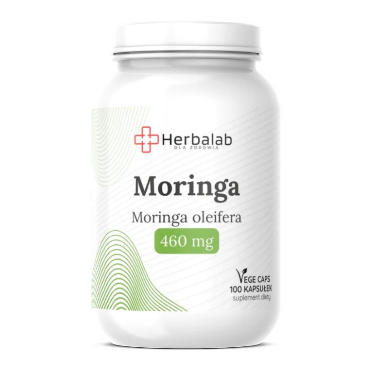 Moringa oleifera 100 vege caps Herbalab - obrazek 8