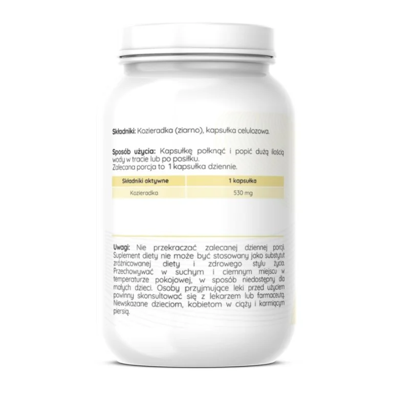 Kozieradka 100 vege caps Herbalab - obrazek 4