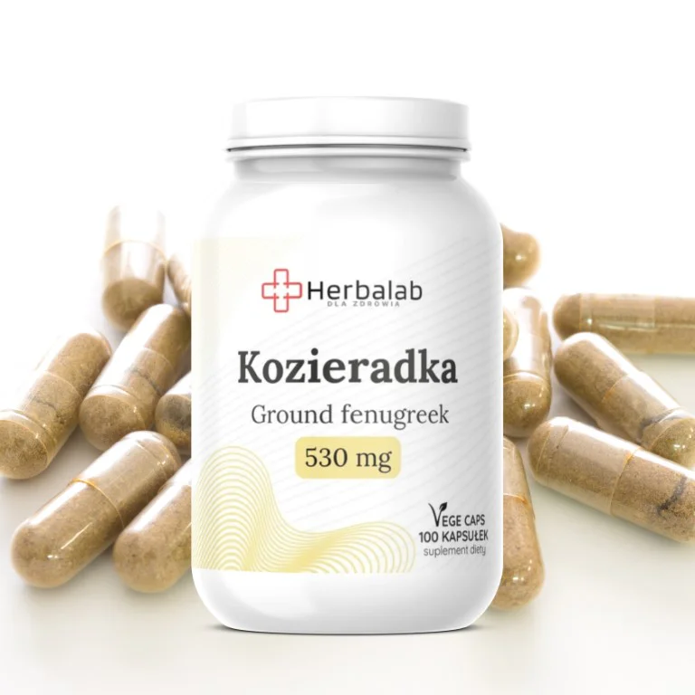 Kozieradka 100 vege caps Herbalab - obrazek 5