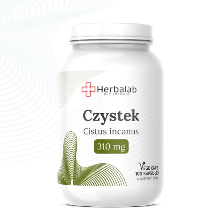 Czystek 100 vege caps Herbalab - obrazek 2