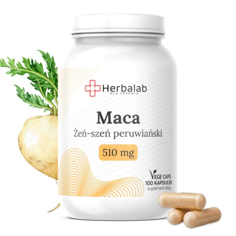 Maca 100 vege caps Herbalab - obrazek 5