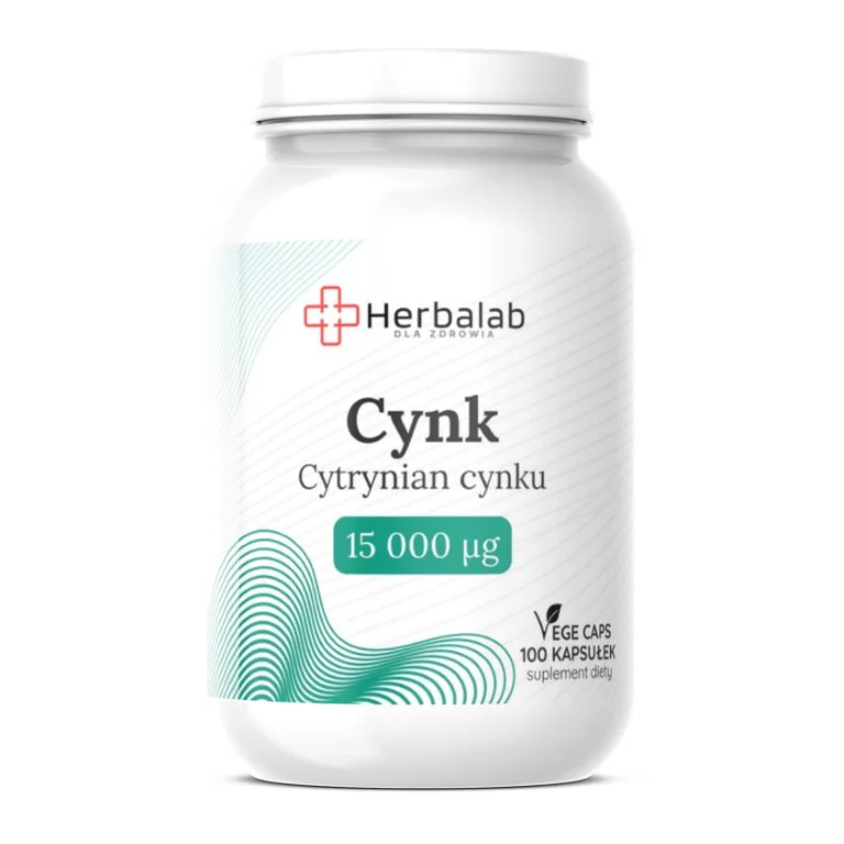 Cynk 100 vege caps Herbalab - obrazek 3