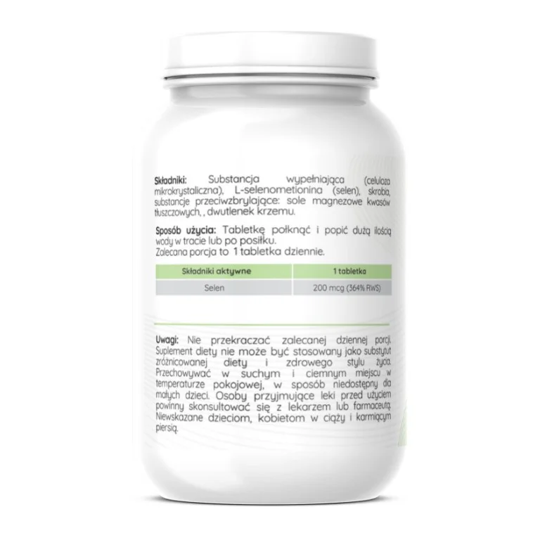 Selen tabletki 60 sztuk Herbalab - obrazek 3