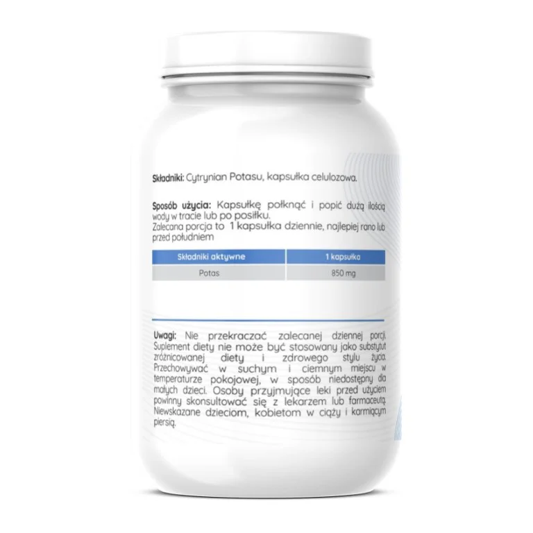 Potas 100 vege caps Herbalab - obrazek 3