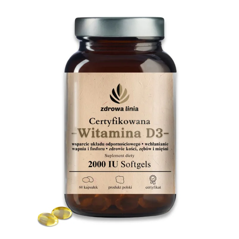 Certyfikowana Witamina D3 2000 - obrazek 2