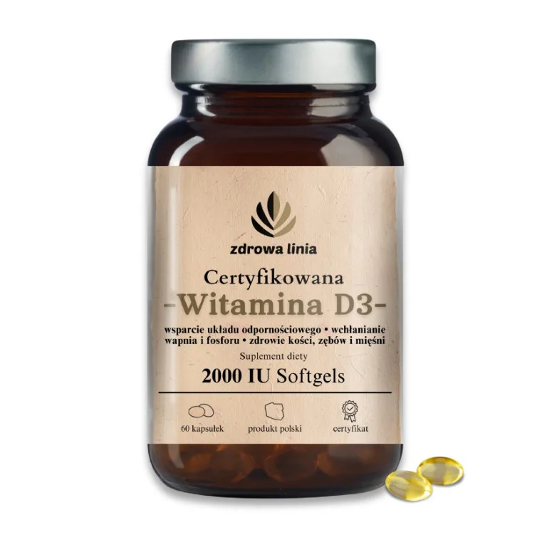 Certyfikowana Witamina D3 2000 - obrazek 3