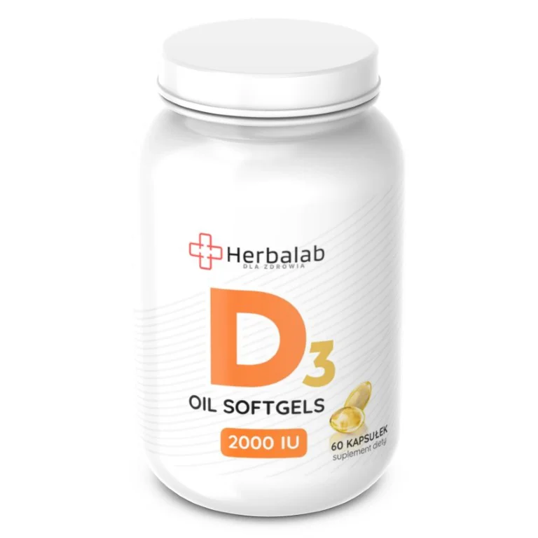 Witamin D3 2000 IU Herbalab - obrazek 2