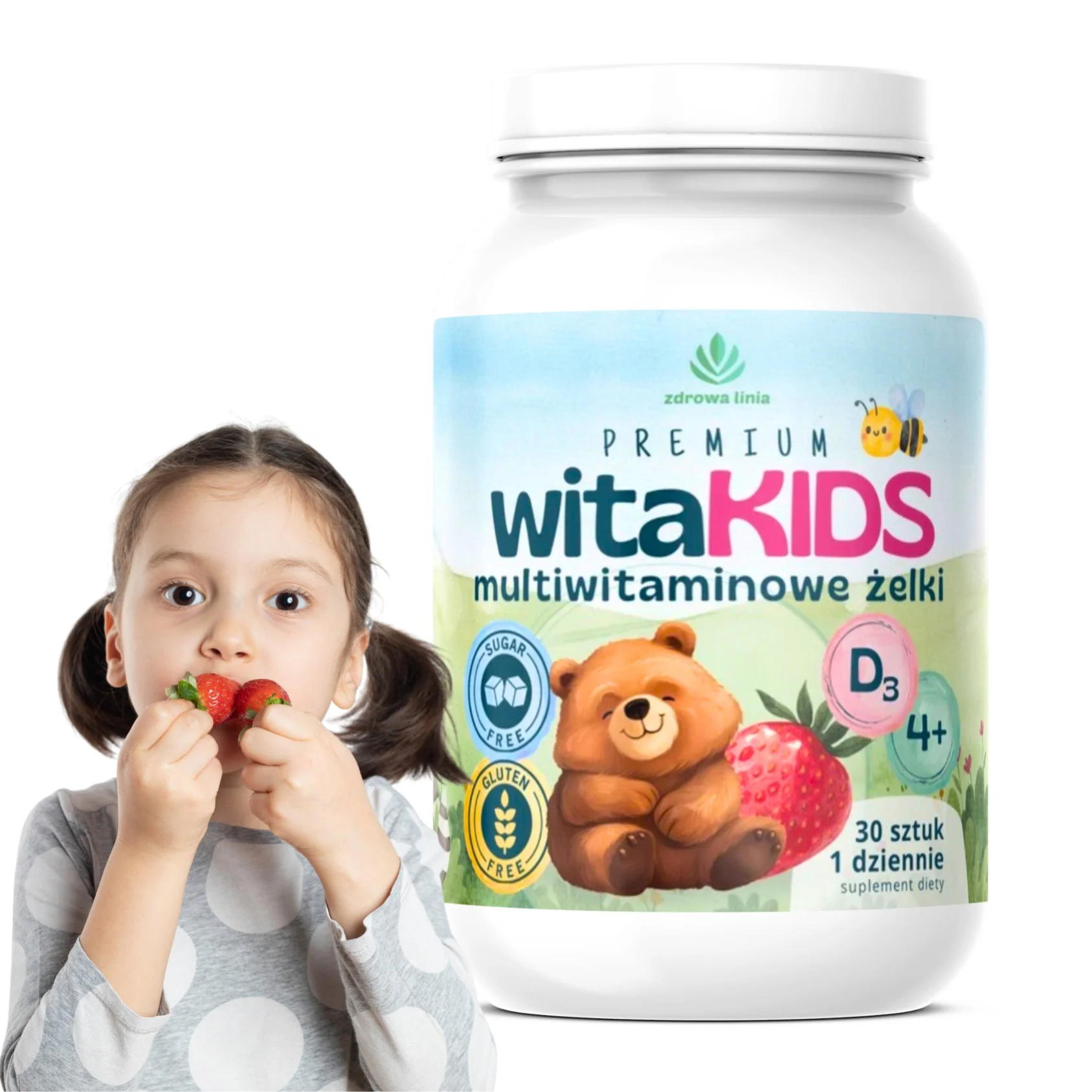 Premium WitaKids multiwitaminowe żelki dla dzieci - obrazek 7