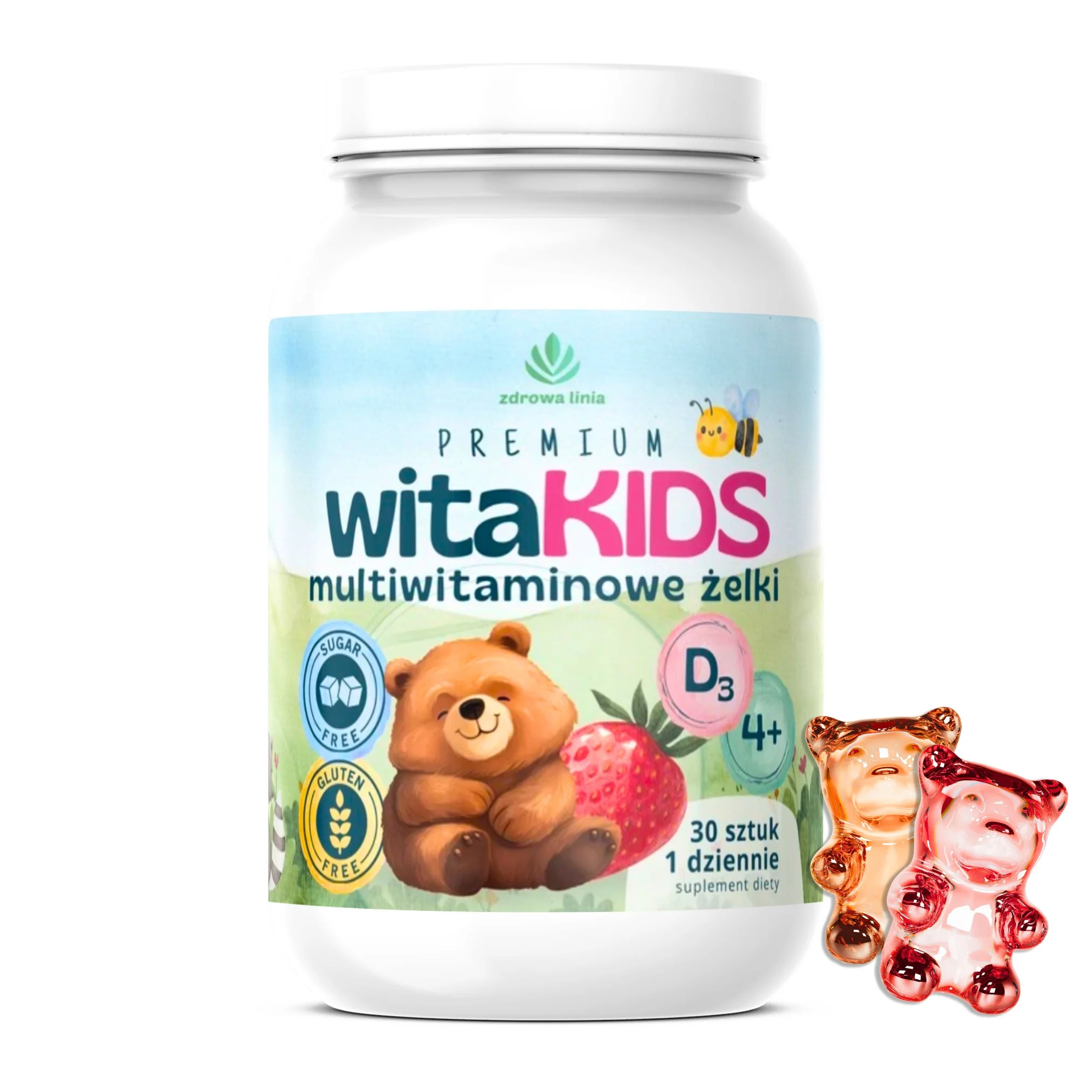 Premium WitaKids multiwitaminowe żelki dla dzieci - obrazek 3