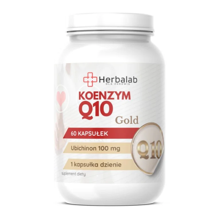 Koenzym q10 ubichinon FORTE 100mg 60 szt Herbalab - obrazek 2