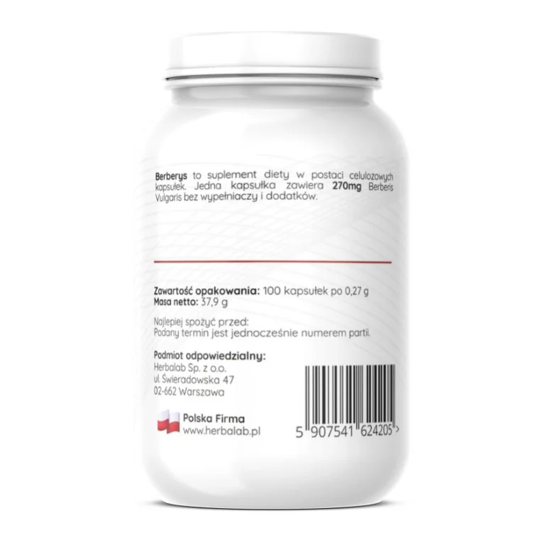 Berberys z korzenia FORTE 100 kapsułek VEGAN - obrazek 4