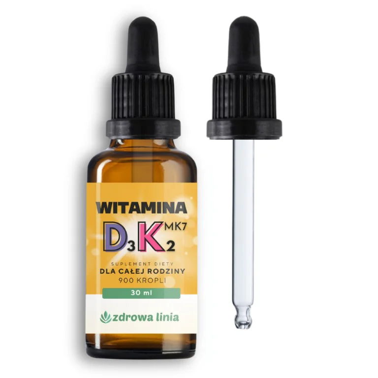 Witamina D3 + K2 MK7 Forte 900 porcji 30 ml - obrazek 2