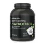 Białko 80% PEA PROTEIN 700g BIAŁKO Z GROCHU WEGAŃSKIE VEGE + miarka GRATIS